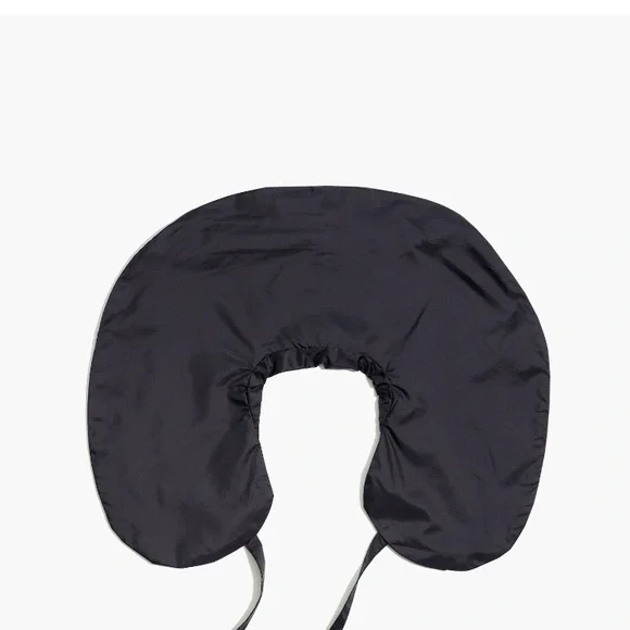 Madewell Travel Buddy Packable Puffer Black Quilted Jacket - Picture 2 of 5